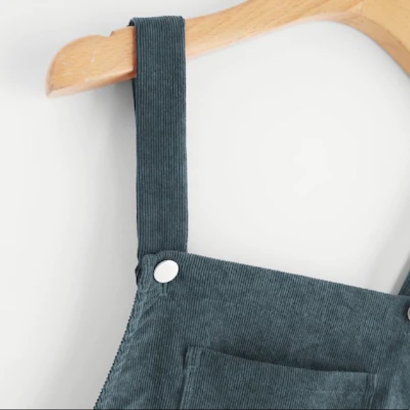 HOST PICK Corduroy Overall Dress w Bib Pocket - Picture 6 of 7